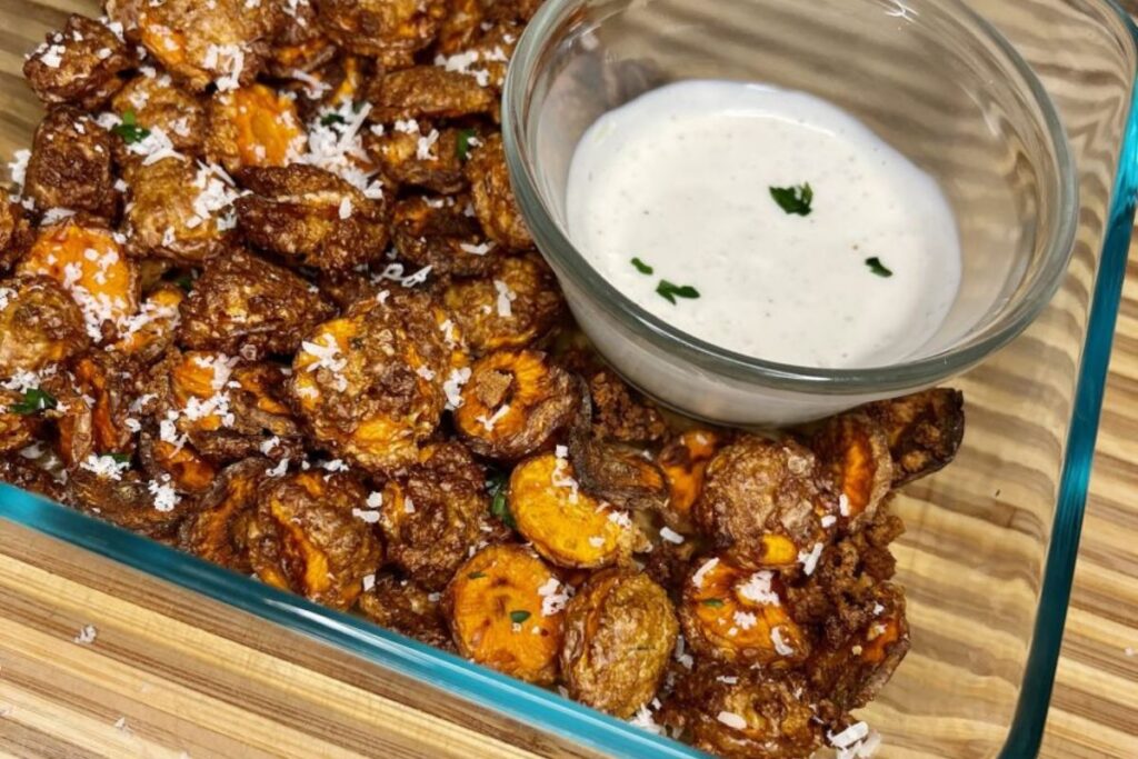 Carrot Chips by The Wholesome Spoon