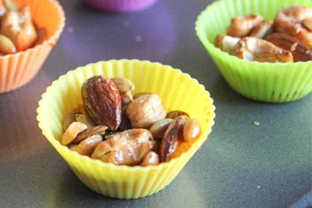 Cashew Clusters with Almonds by Simple and Savory