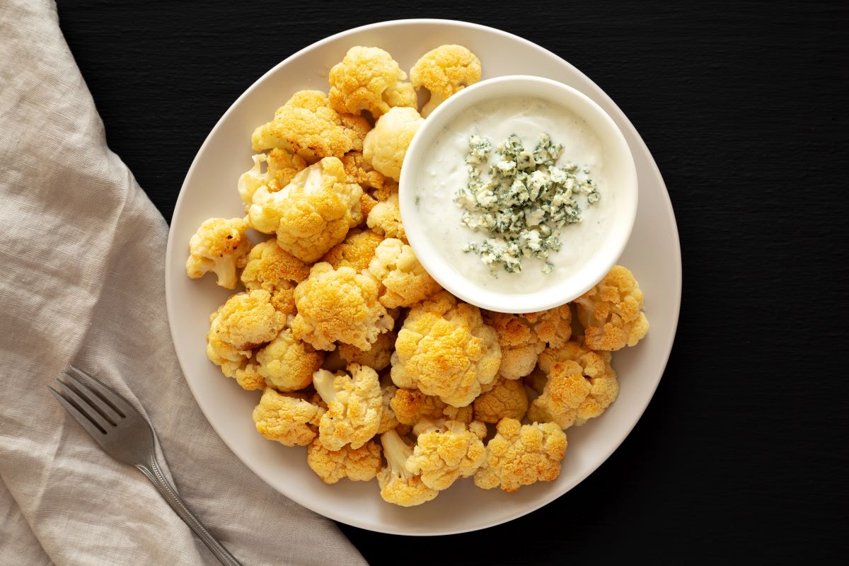 Cauliflower wings