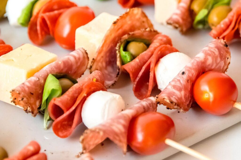 Charcuterie Skewers by The Oregon Dietician
