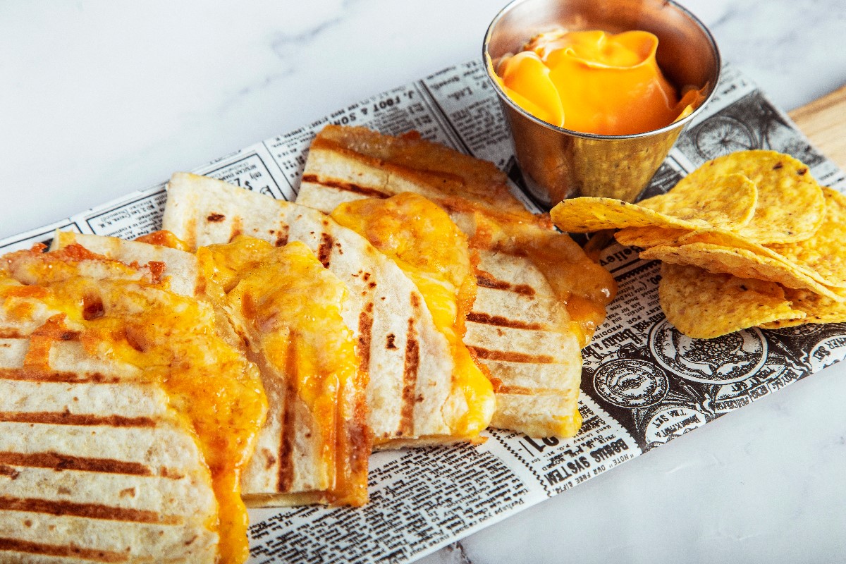 Cheese quesadilla 1