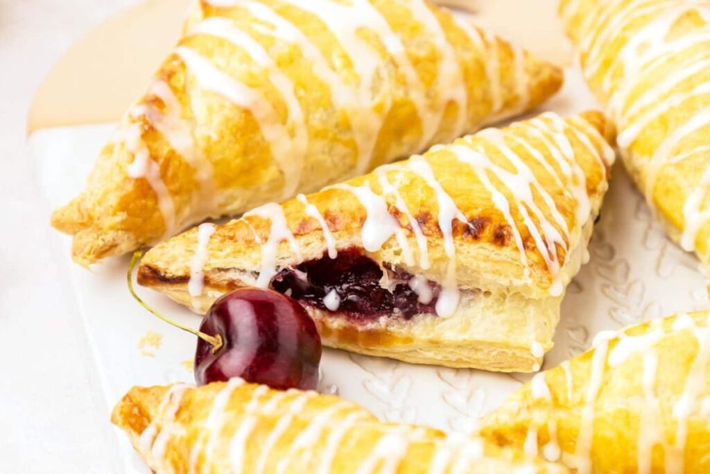 Cherry Turnovers by The Cheeful Cook