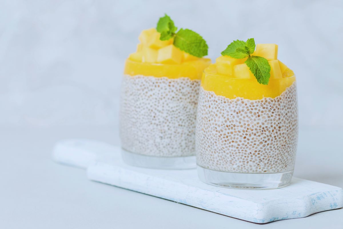 Chia pudding cup