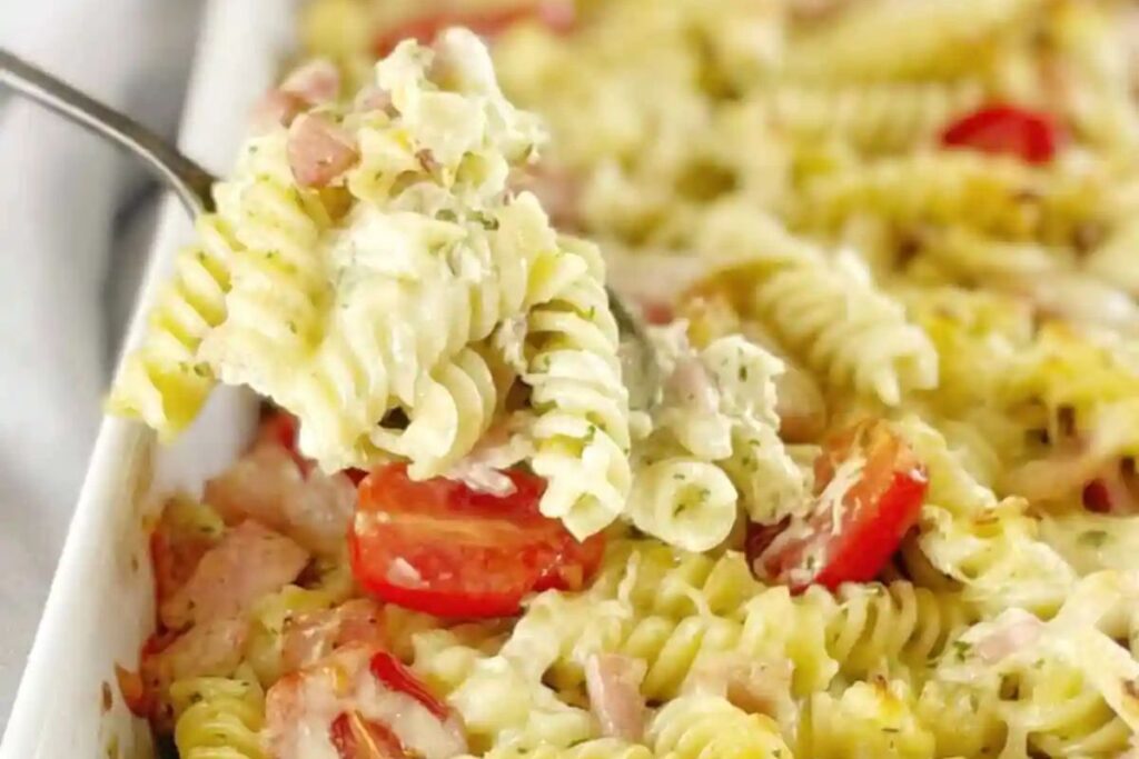 Chicken Pesto Pasta Bake by Chef Not Required
