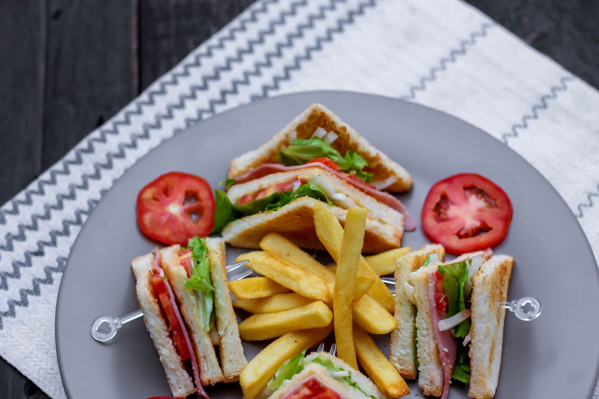 Chicken Sandwich and Fries Combo