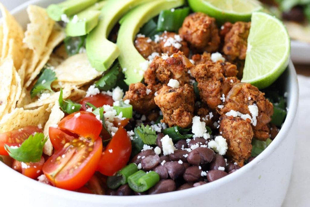 Chicken Taco Salad by Hungry Hobby