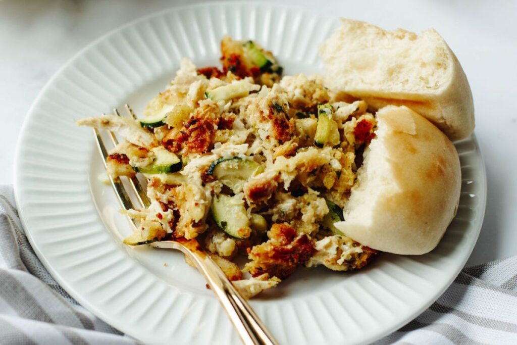Chicken Zucchini Casserole by The Cookin Chicks