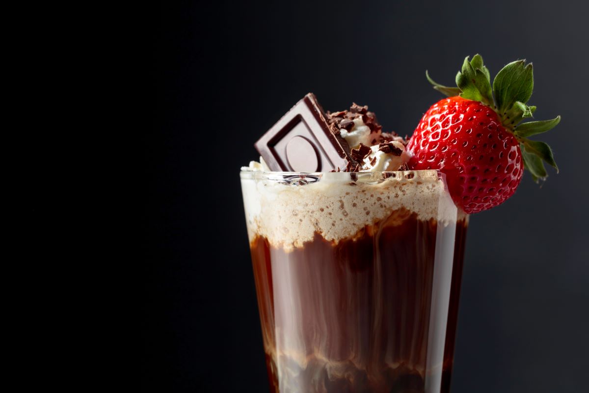 Chocolate Chip Cookie Dough Milkshake