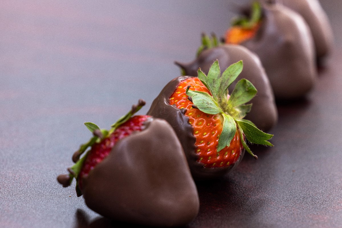 Chocolate covered strawberry