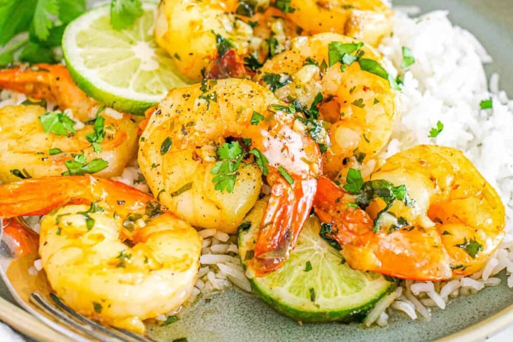 Cilantro Lime Shrimp by Well Fed Baker