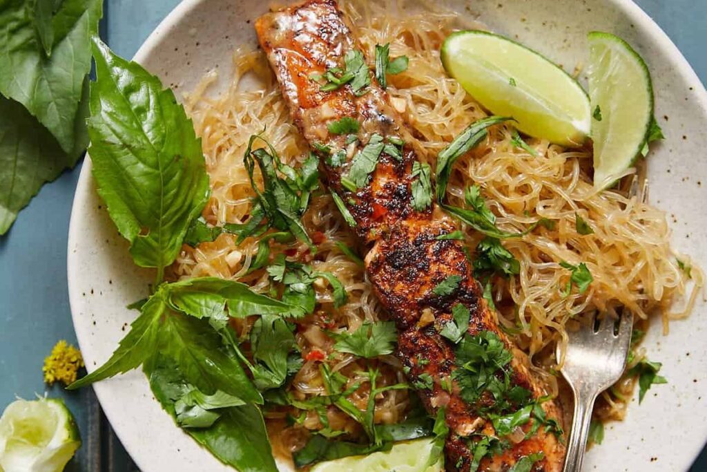 Coconut Lime Salmon by Bites with Bri