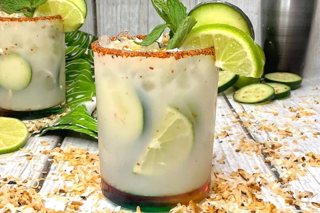 Coconut Water Margarita by Trop Rockin