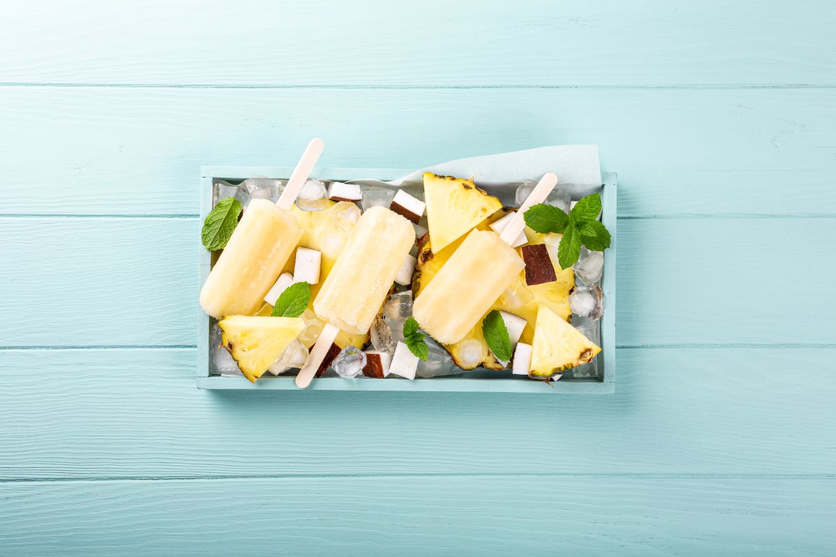Coconut Water Popsicles