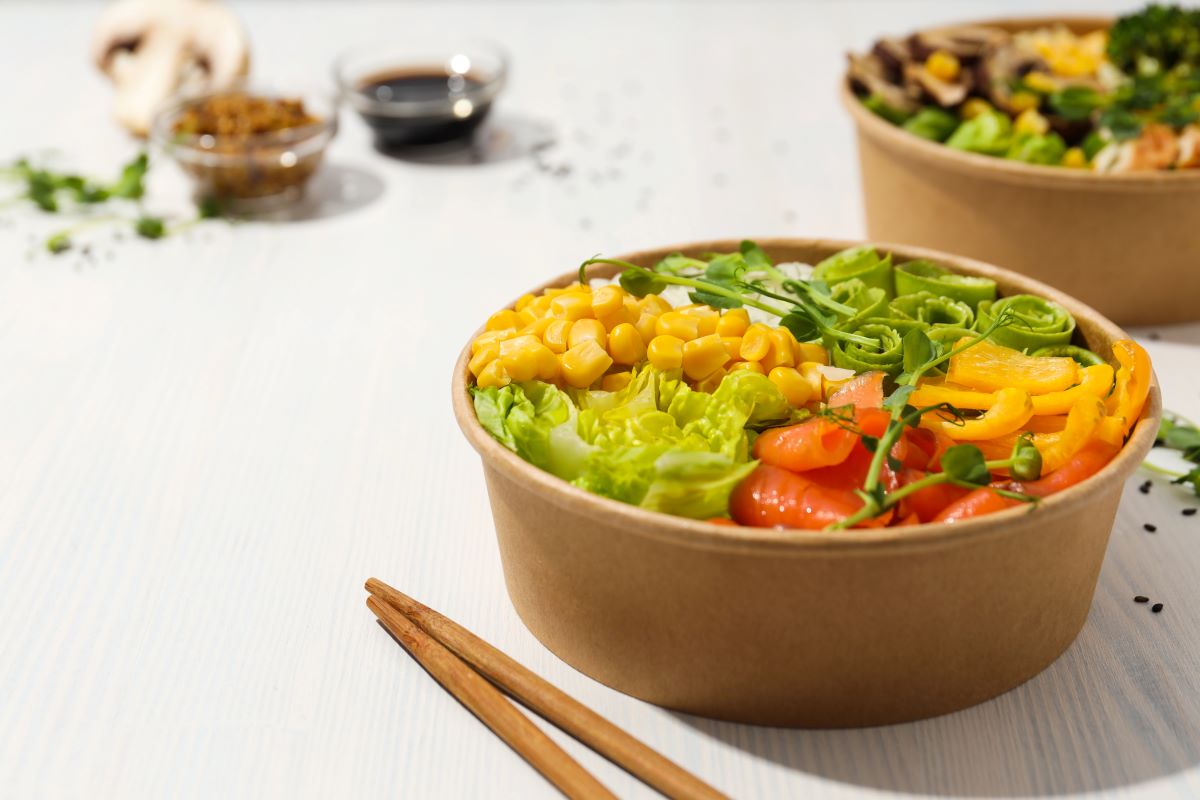 Colourful dish