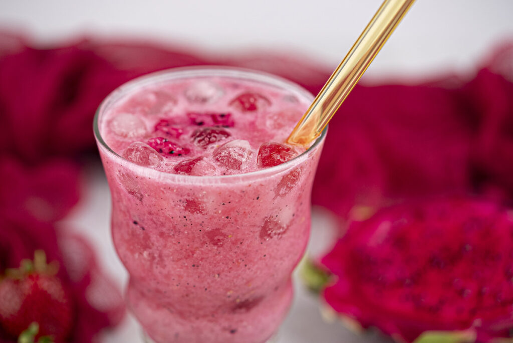 Copycat Dunkin Strawberry Dragonfruit Refresher