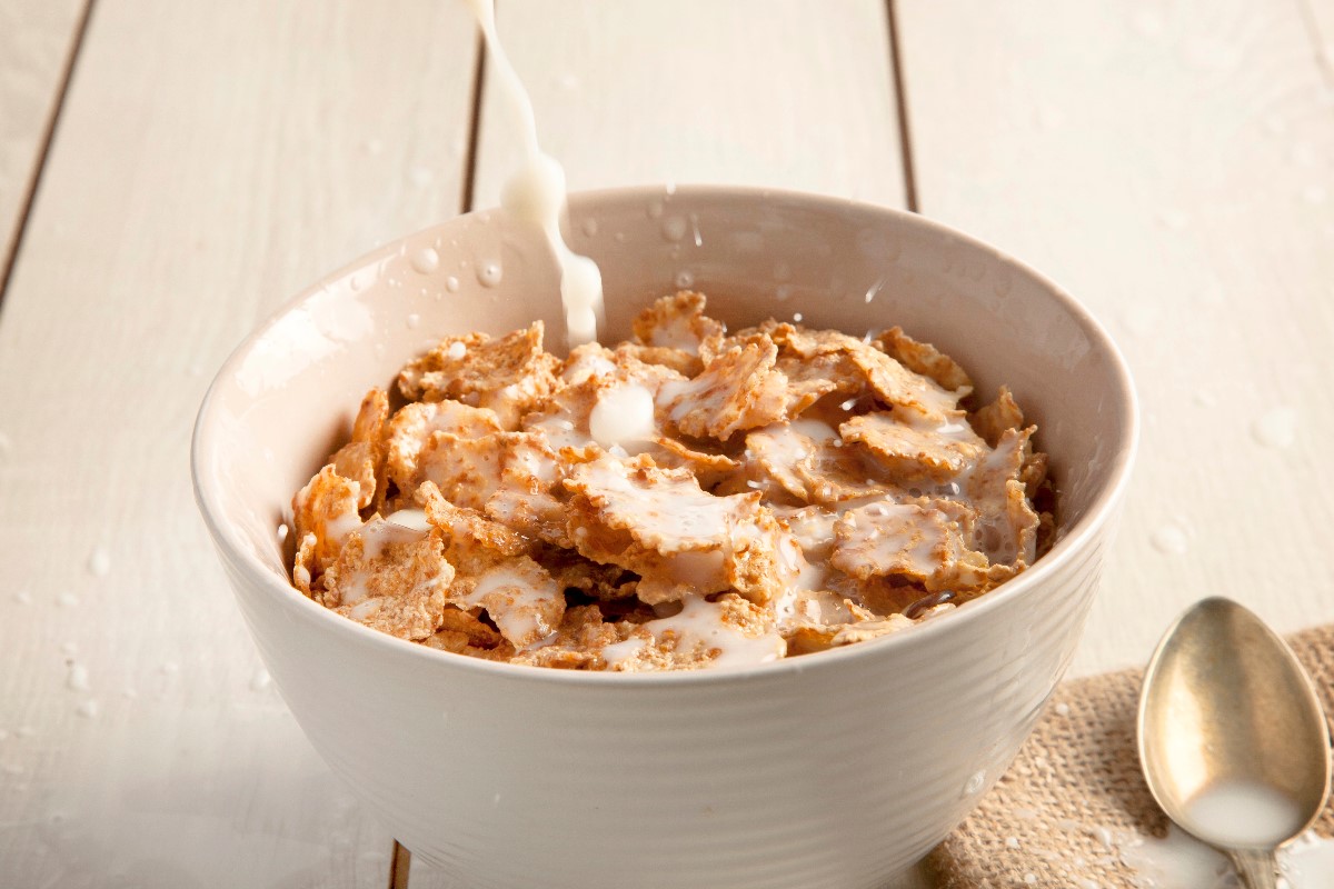 Cornflakes with milk