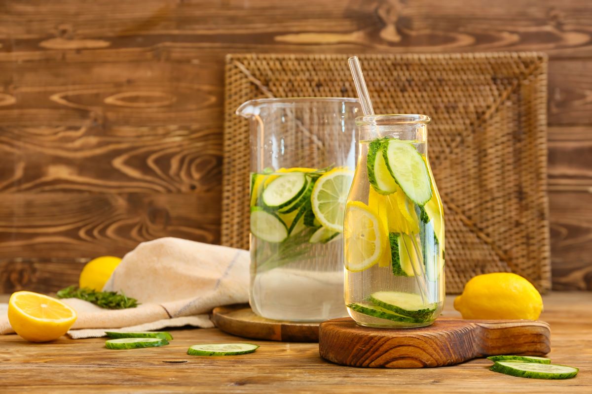Cucumber lemonade
