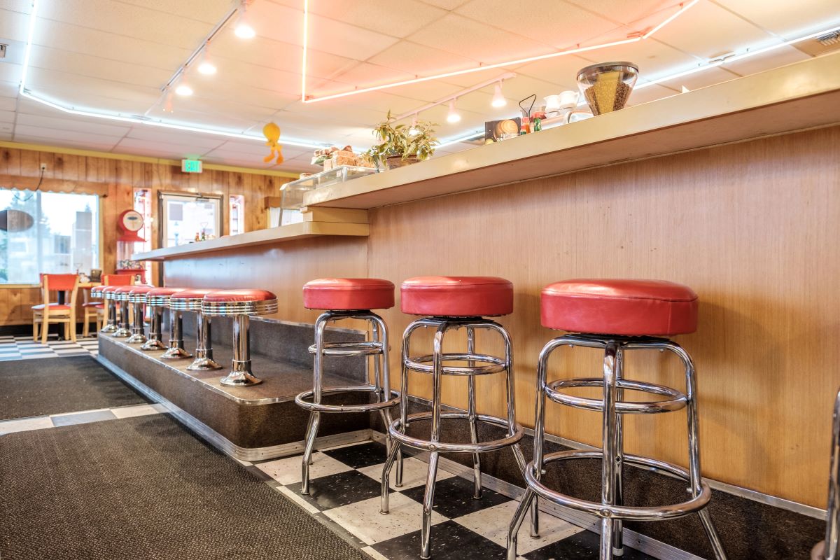 Diner interior