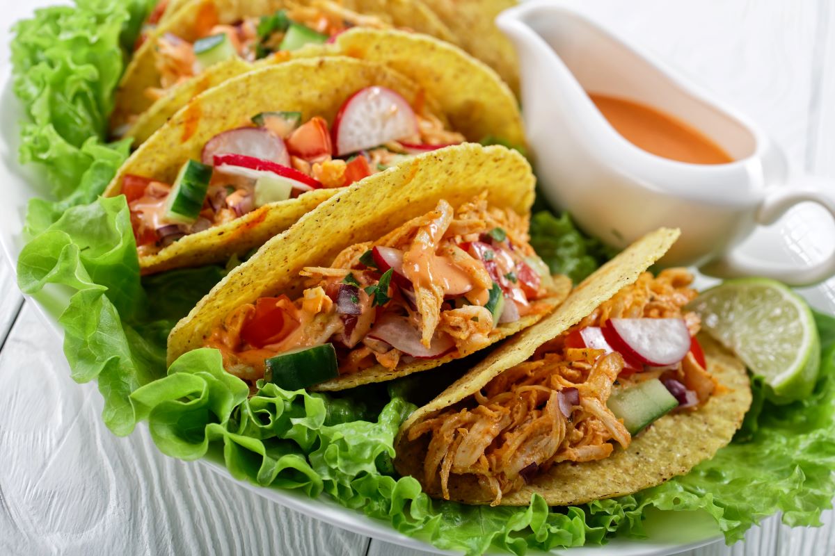 Double Chicken Tacos