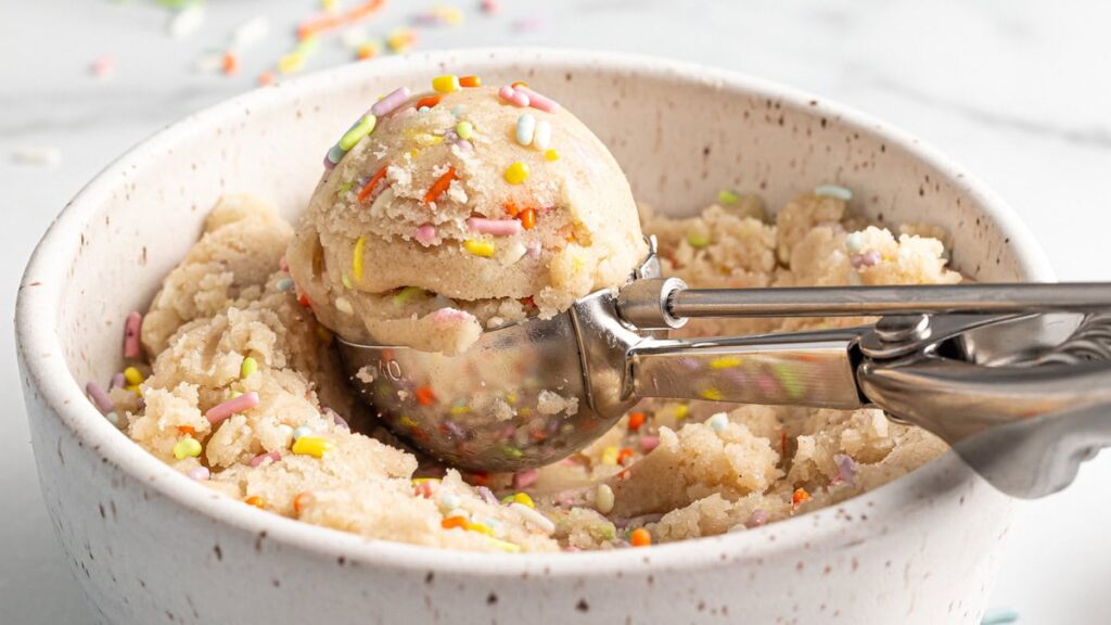 Easy Vegan Cookie Dough by Happy Food Healthy Life