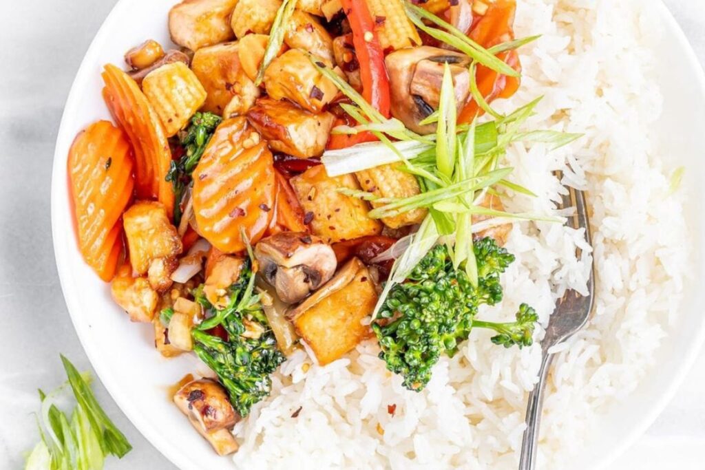 Easy Vegan Stir Fry HFHL