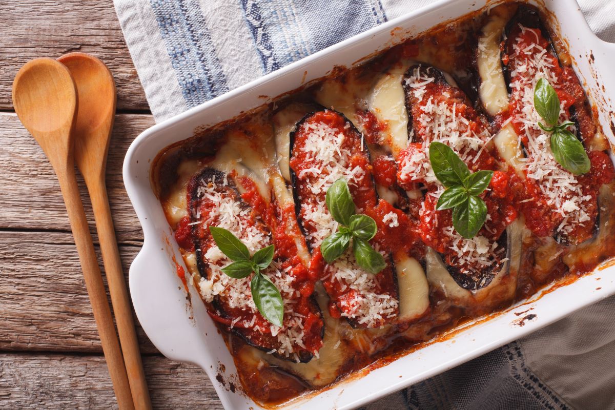 Eggplant parmesan
