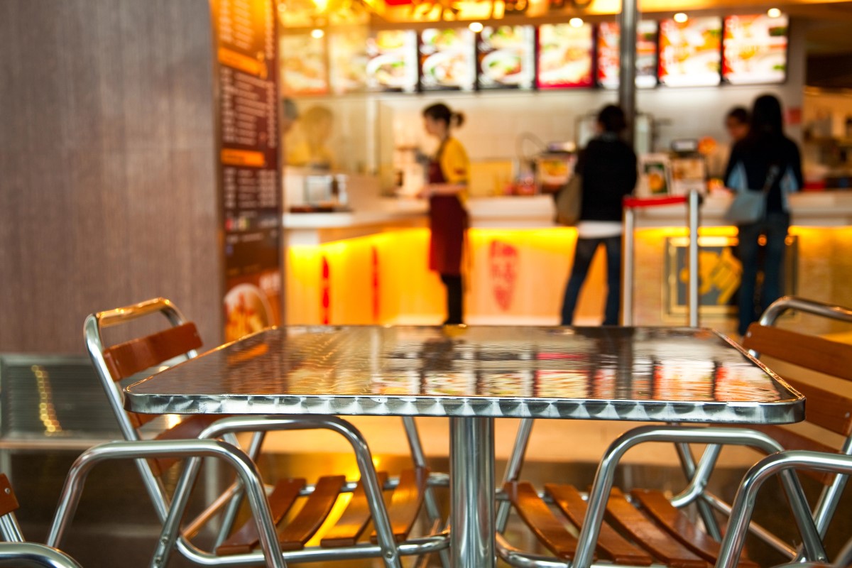 Fast food korean restaurant