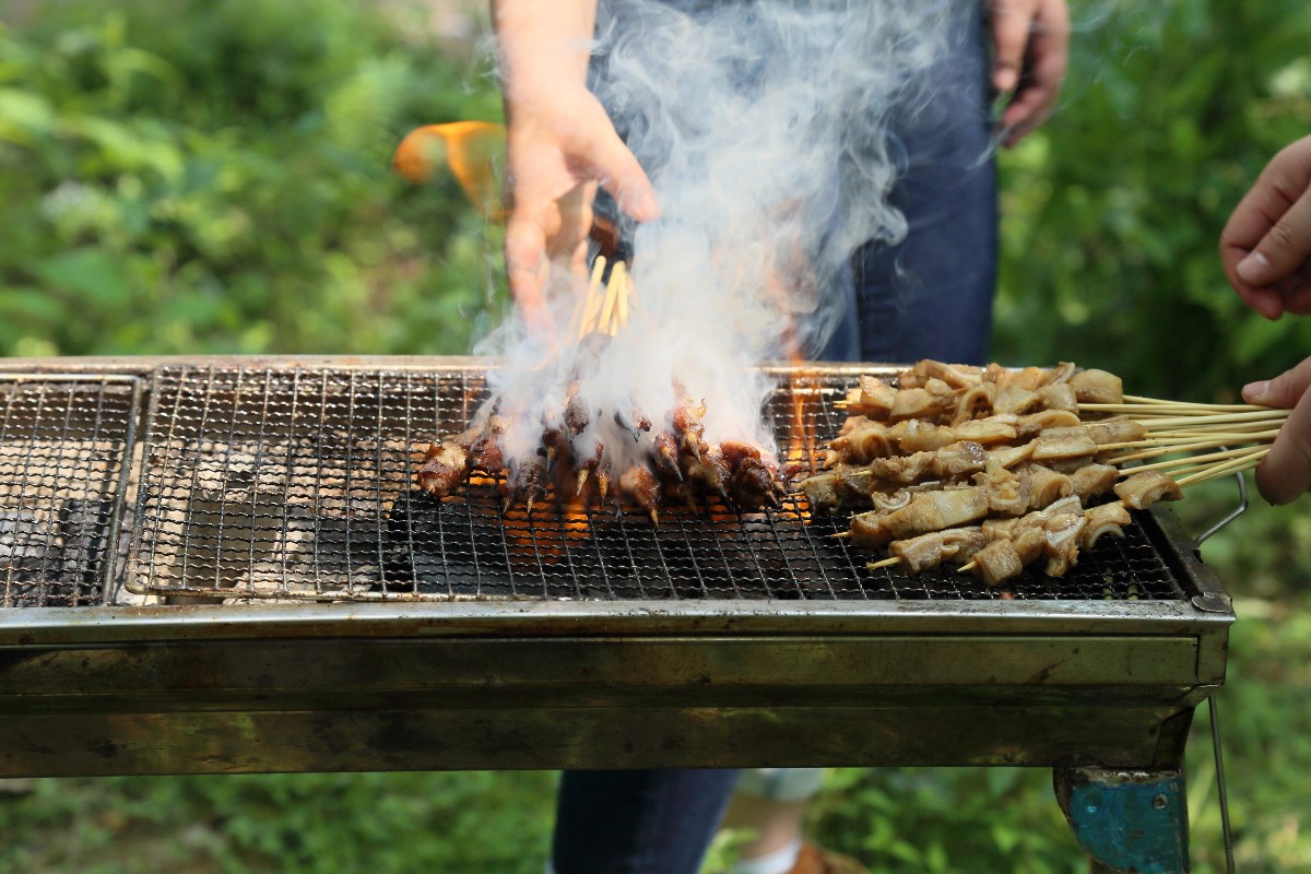 Fat in bbq for flavour