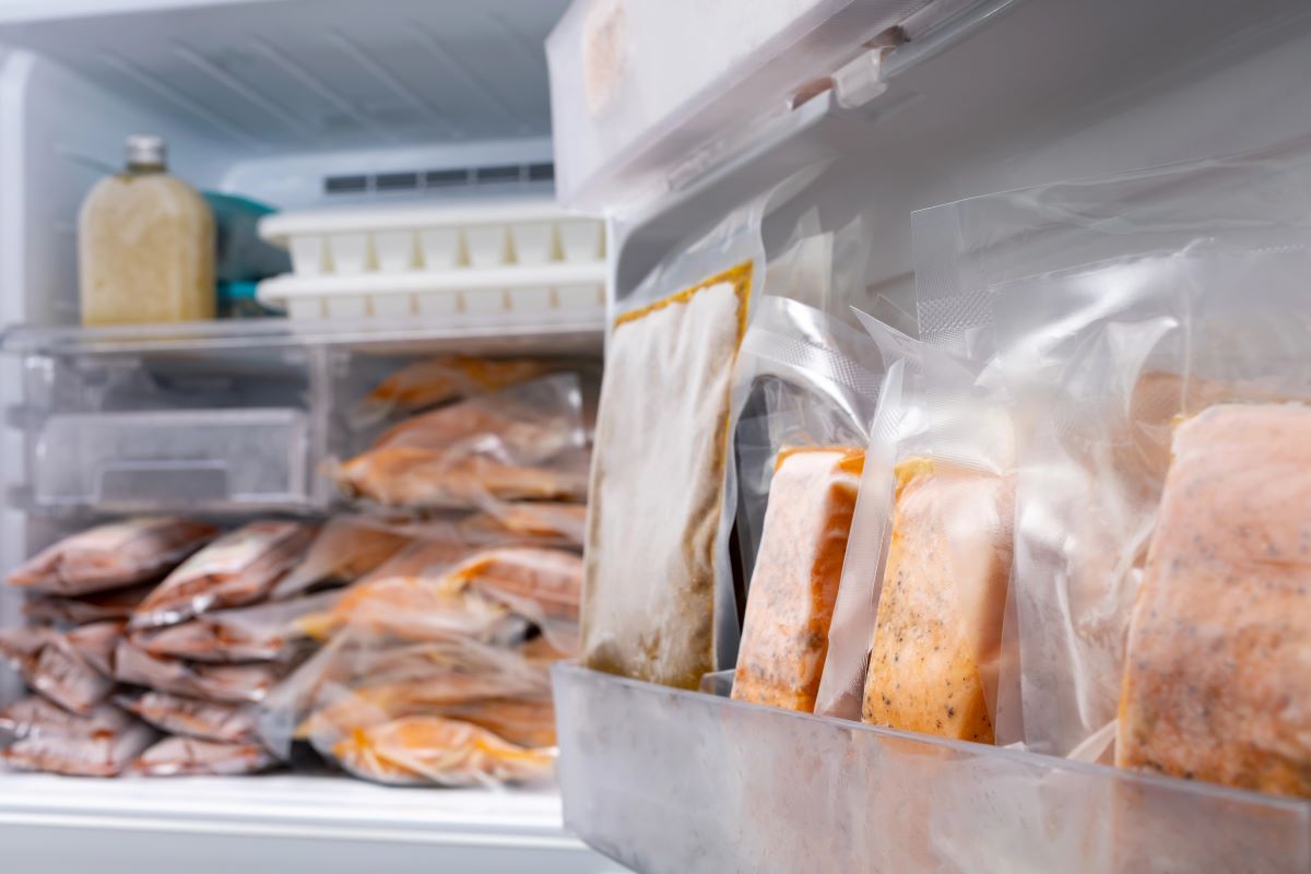 Fish in fridge