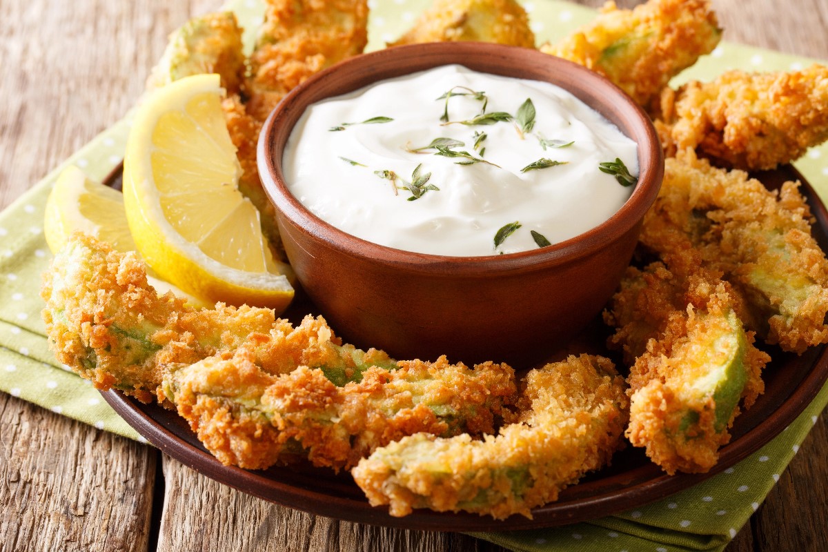 Fried avocado