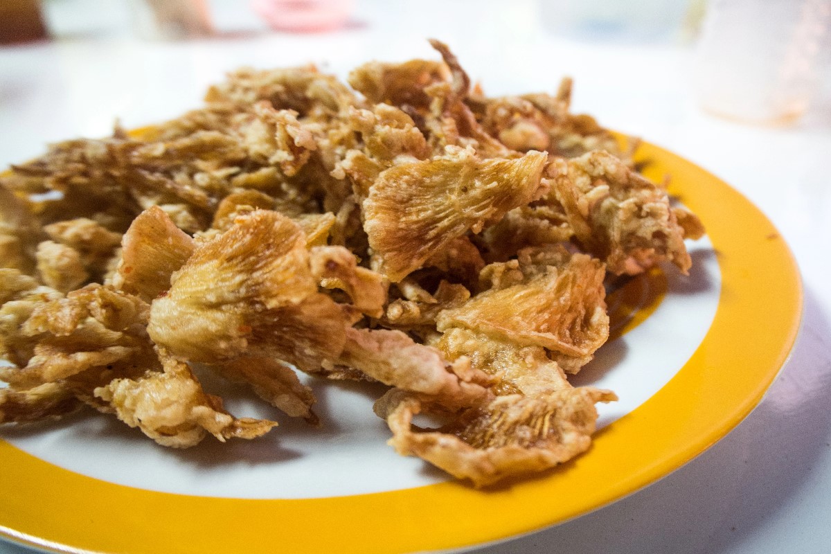Fried mushroom