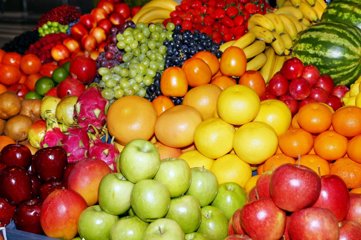 Fruits in store