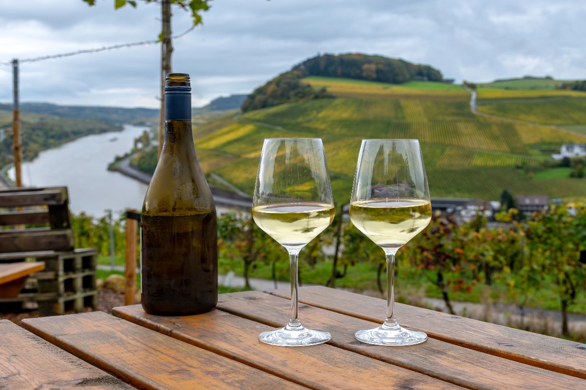 German riesling wine