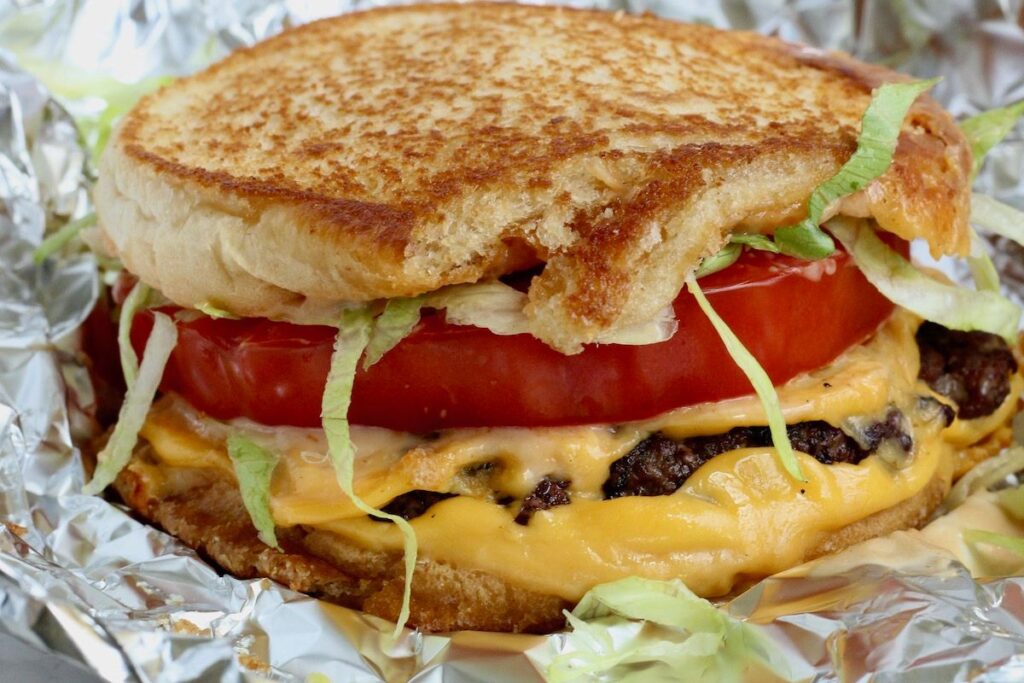 Grilled Cheese Burgers by Table Nutrition