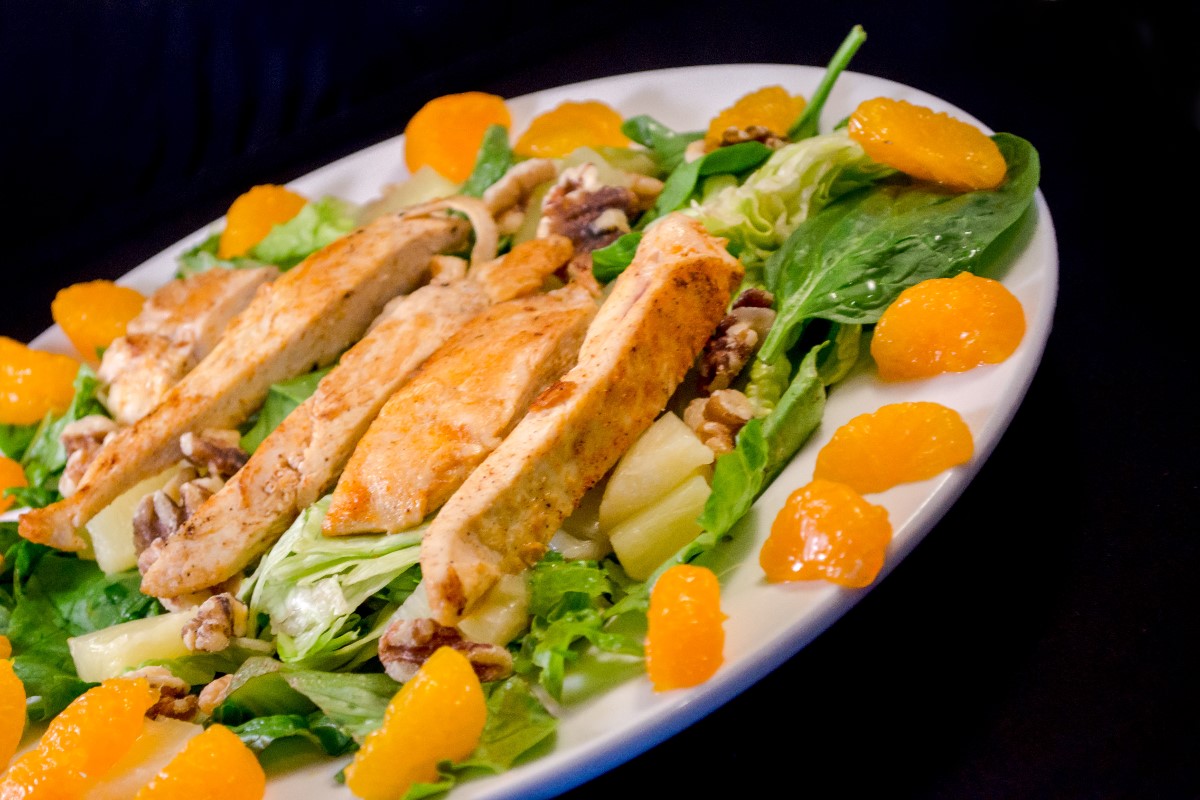 Grilled chicken strips