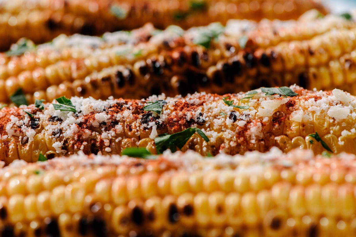 Grilled corn