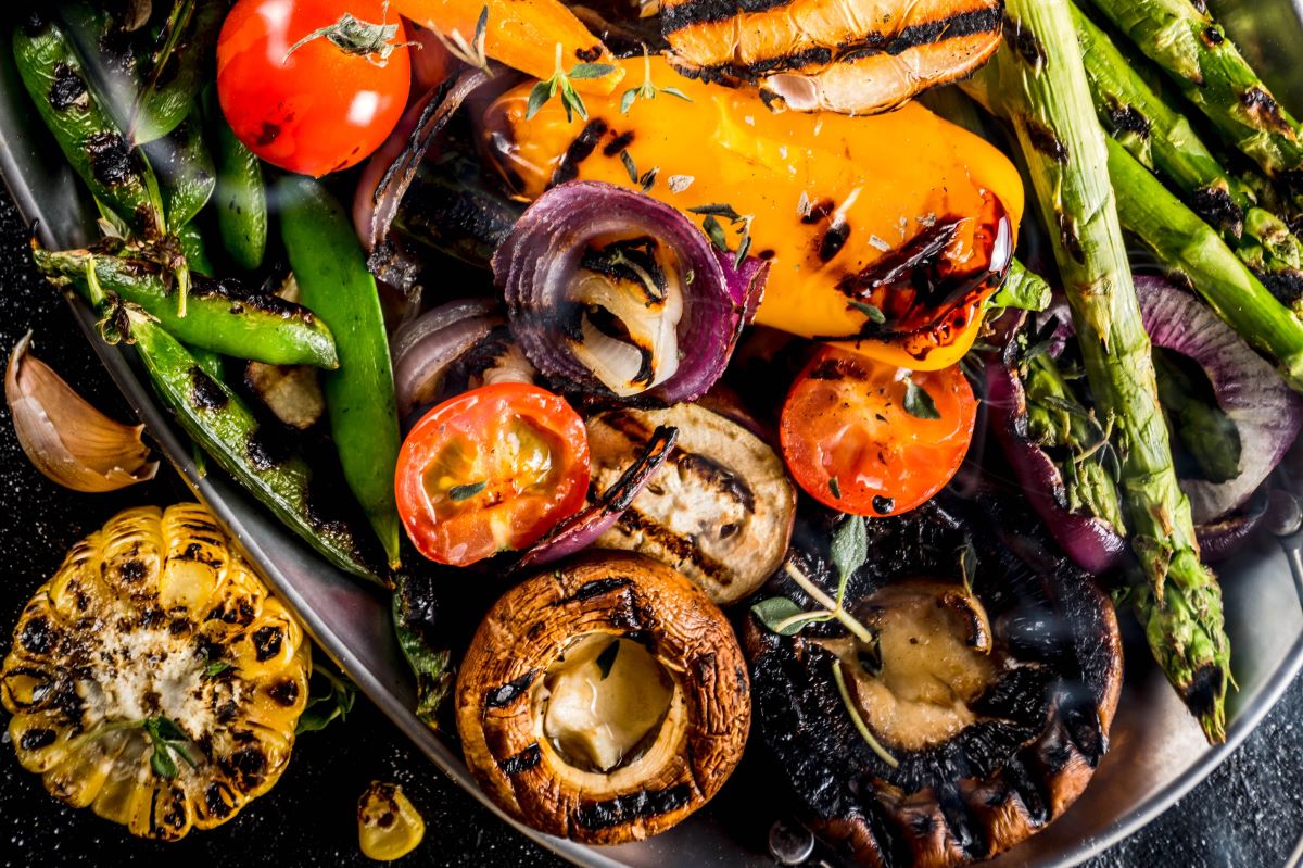 Grilled vegetable salad