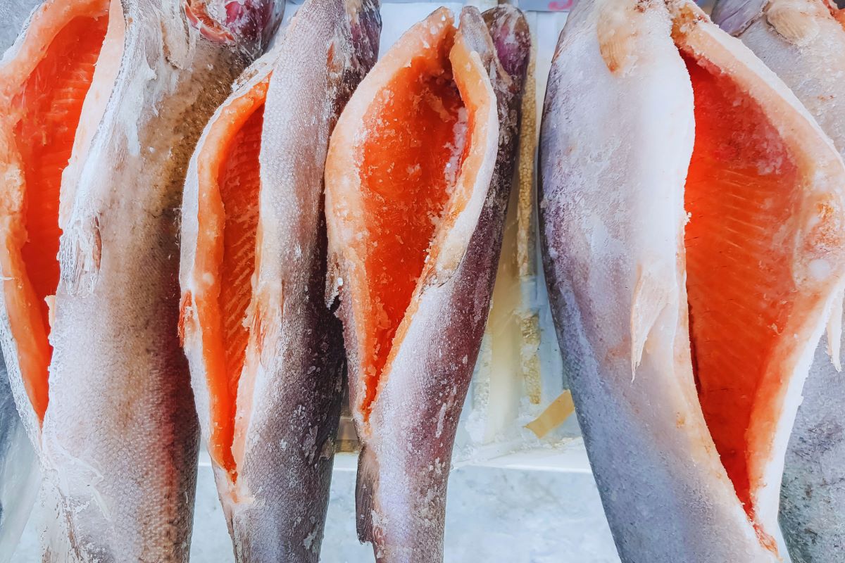 Gutted fish
