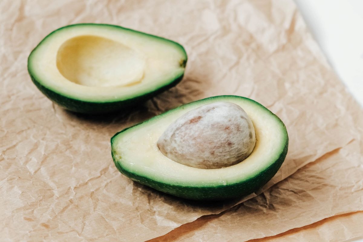 Half avocado