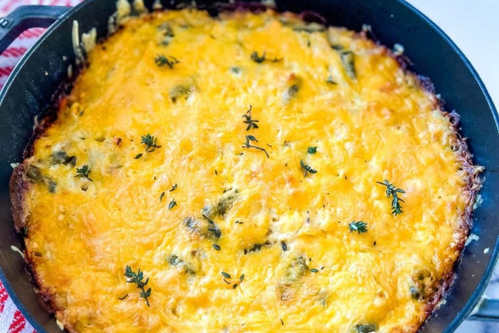 Hash Brown Chicken Casserole by The Feathered Nester