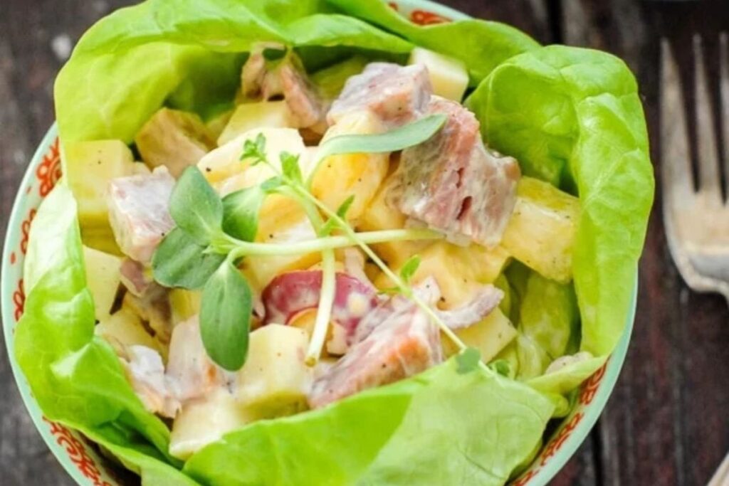 Hawaiian Chopped Ham Salad by Boulder Locavore