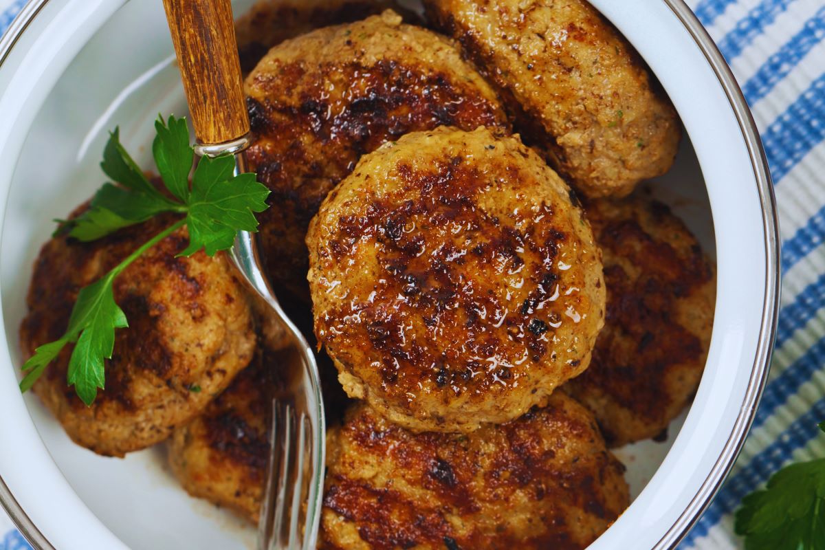 Herb infused Patty