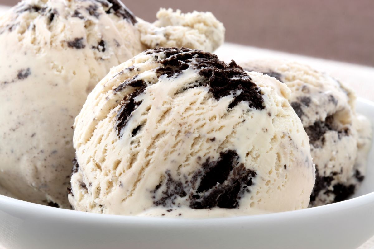 Ice cream from mashed potatoes