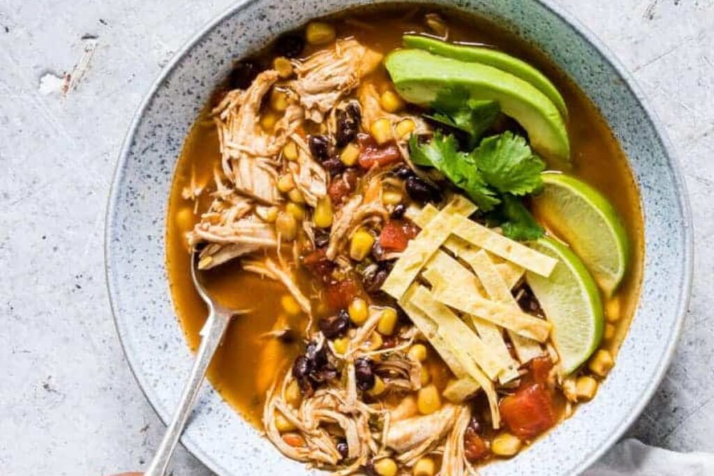 Instant Pot Chicken Tortilla Soup by Recipes From A Pantry