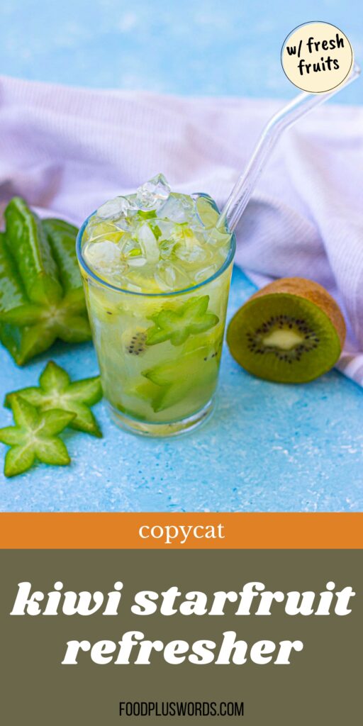 Kiwi Starfruit Refresher