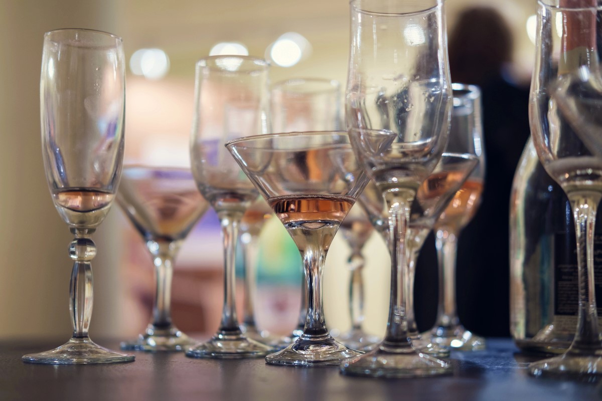 Left over wine