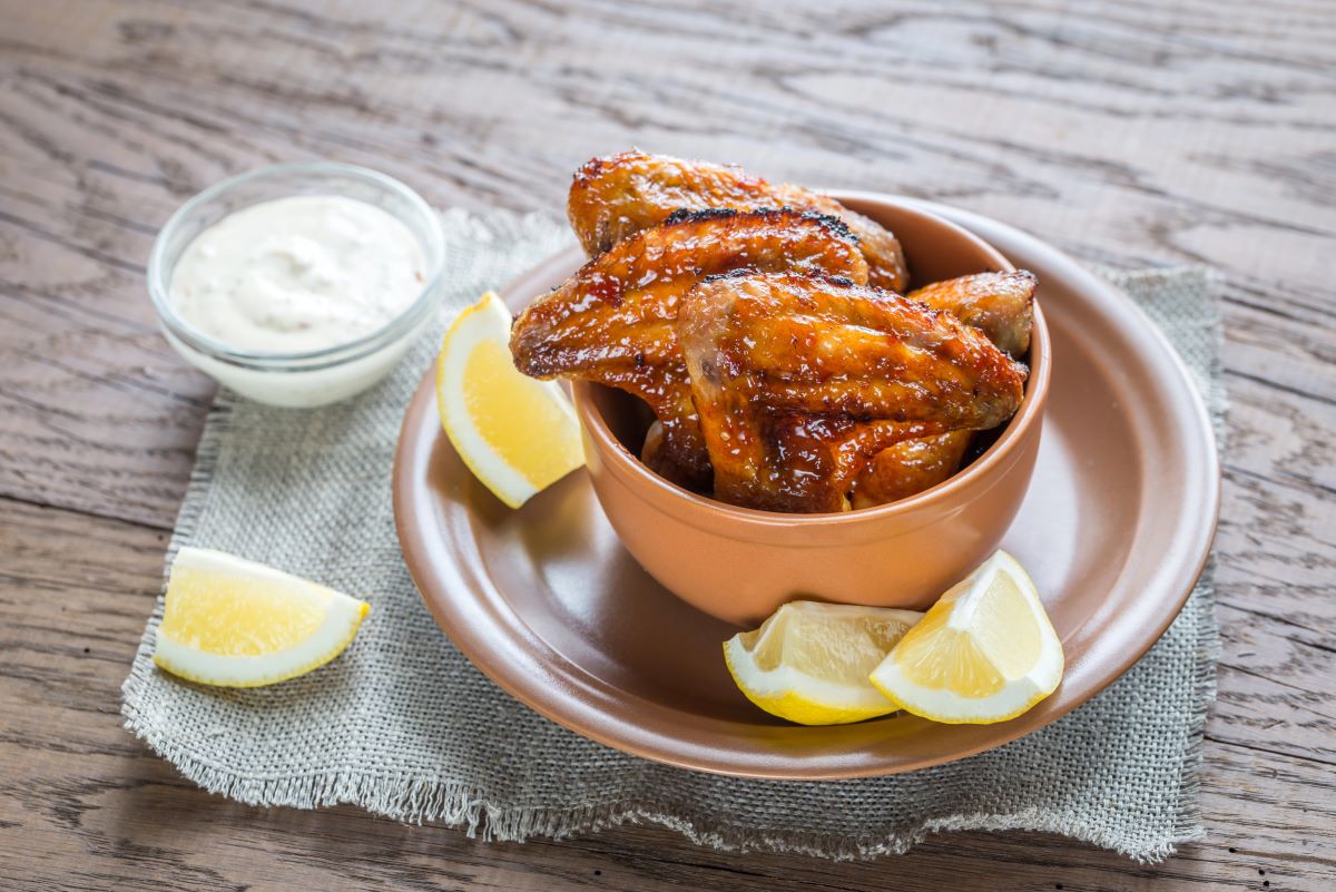 Lemon pepper wings