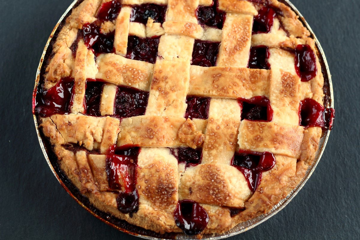 Marionberry pie