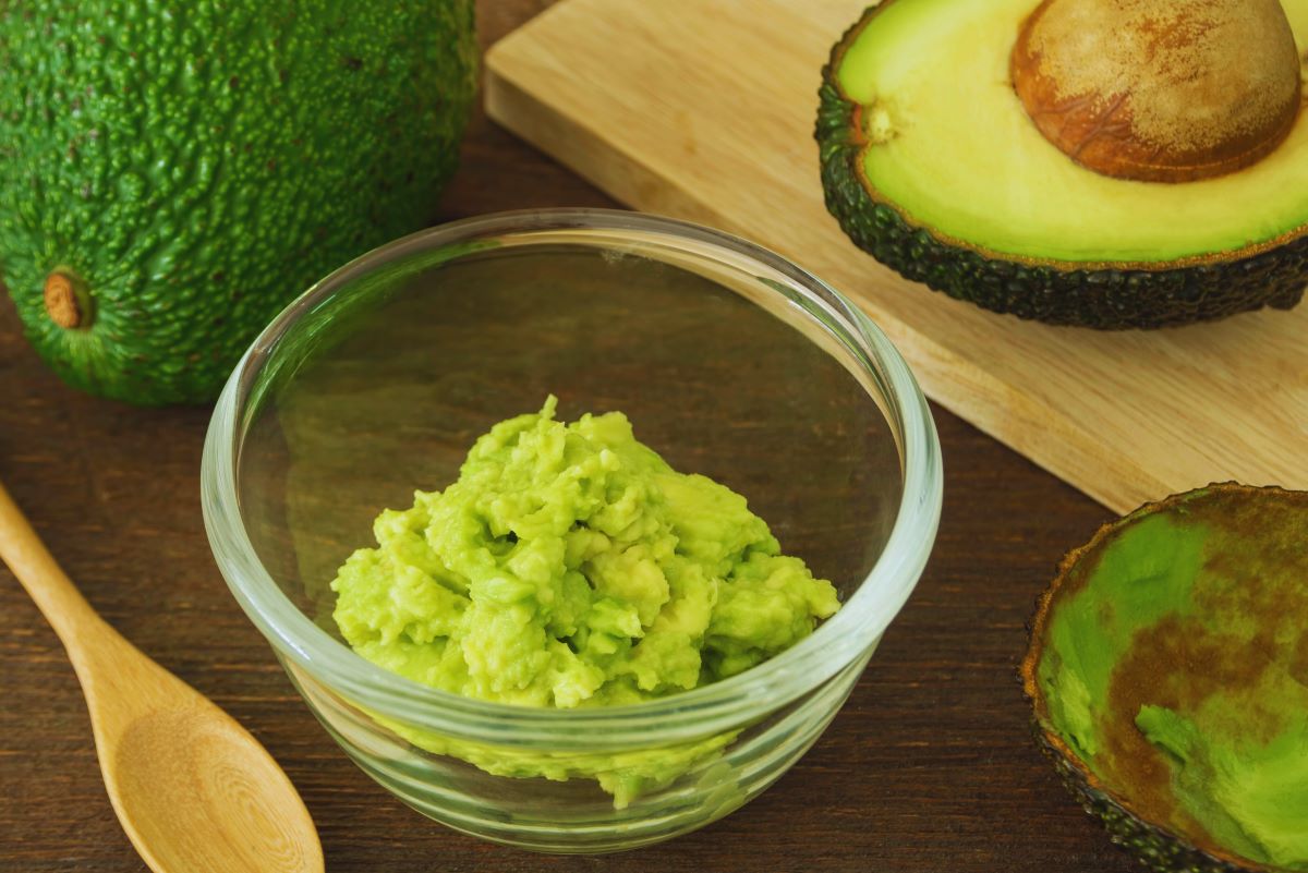 Mashed avocado