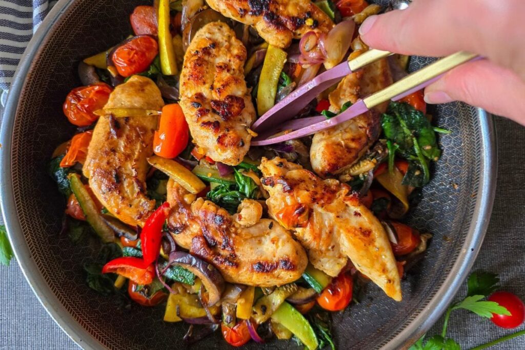 Mediterranean Stir Fry by Candyflosslife